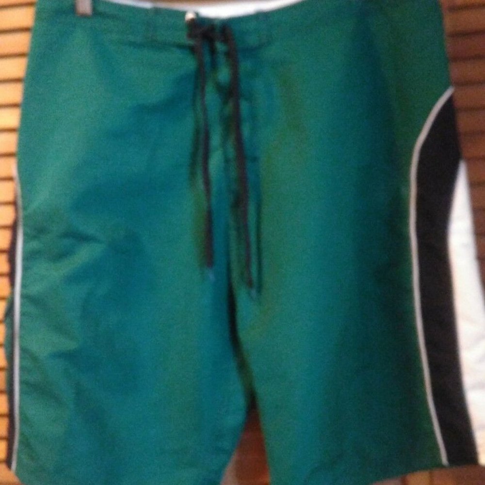 Men's size 34 waist shorts green